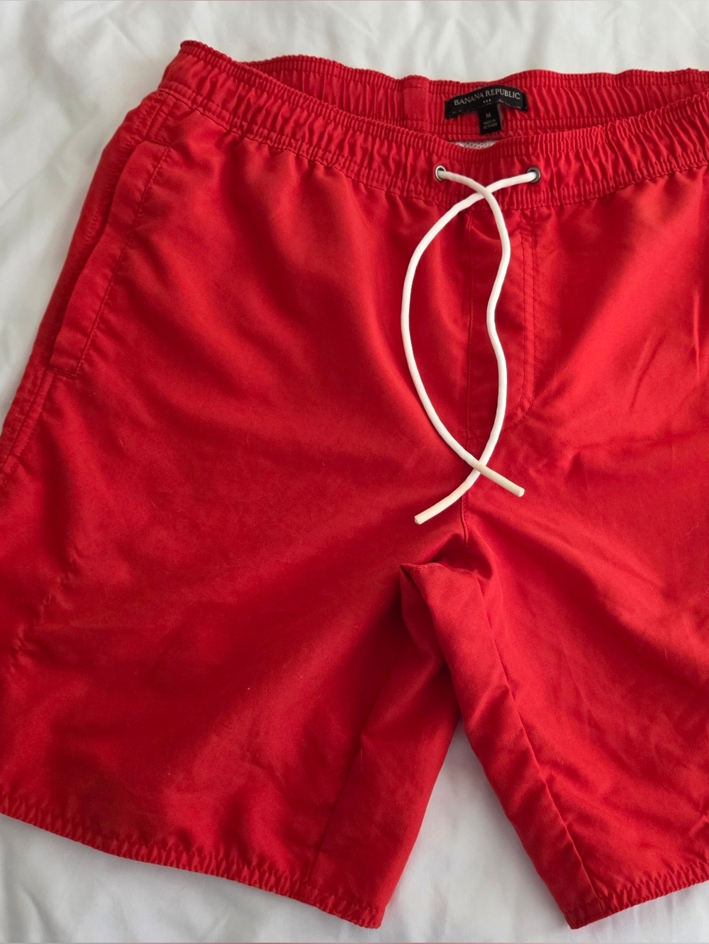 Banana Republic Red Men's Swim Trunks